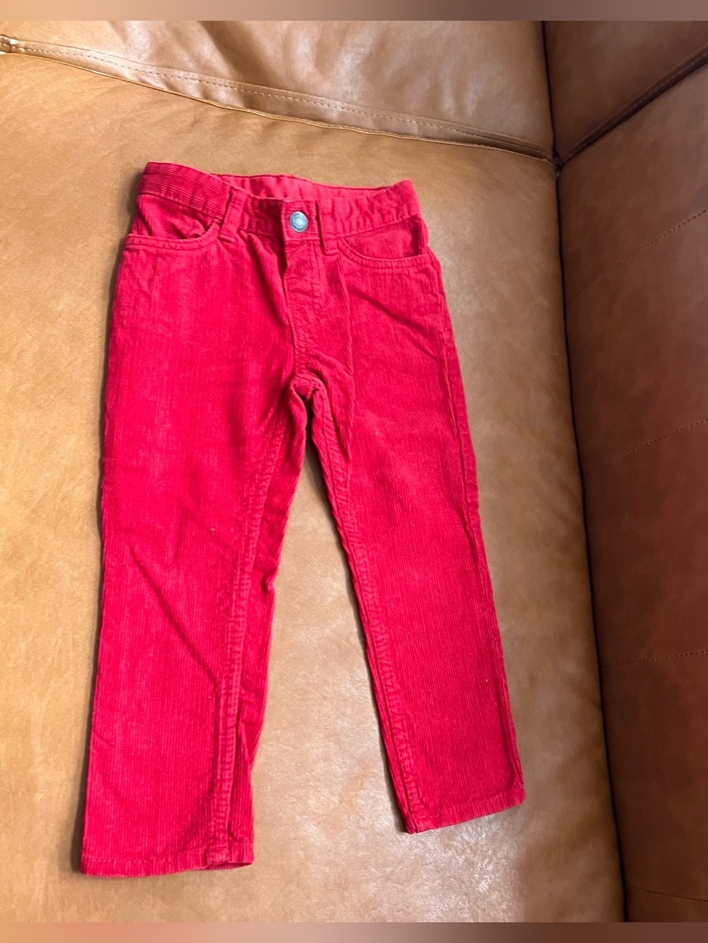 H&M Kids Toddler 3T Red Corduroy Pants